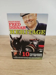 Fred Dibnah Heritage 5 Disc 10 Programmes DVD Box Set Fast Dispatch - Picture 1 of 5