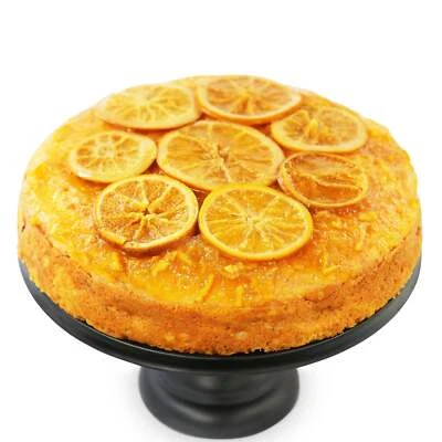 Pastel de naranja sin azúcar Andy Anand 9" (2 libras) horneado fresco, enviado segundo día al aire Foto 1 de 4