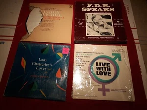 30 pc. Lot, Spoken Word LP's. Humor, Horror, Poetry, 1960's Sex Ed., Speeches... - Picture 1 of 5