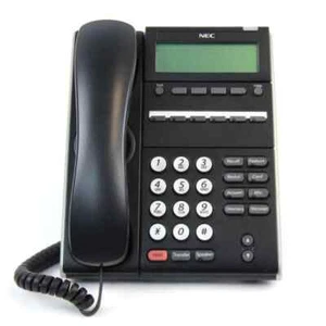 NEC DTL-6DE-1 BK TEL DLE(6D)Z-(BK) 680001 DT300 Phone Black A-STOCK Year Waranty - Picture 1 of 3