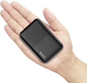 Kompaktowa 10000mAh 2-portowa ultraprzenośna ładowarka do telefonu Powerbank z USB typu C - Zdjęcie 1 z 5