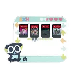 GeekShare Acrylic Switch Game Card Case-Switch Game Holder Case with 8 Cartridge - Picture 1 of 8