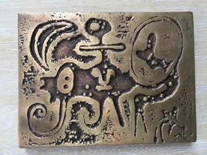 Joan Miro, Laurels Number One 1947, Bronzerelief - Bild 1 von 2
