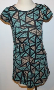 Girls LULAROE Mae multi-colored dress Size 4 - Picture 1 of 1