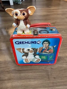 Vintage 1984 Gremlins Metal Lunch Box Warner Brothers Aladdin No Thermos - Picture 1 of 15