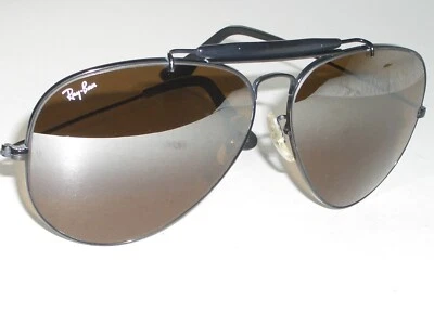 GAFAS DE SOL 62 MM B&L RAY BAN B15 CRISTAL ESPEJO DEGRADADO SUPERIOR NEGRAS OUTDOORMAN II Foto 1 de 4