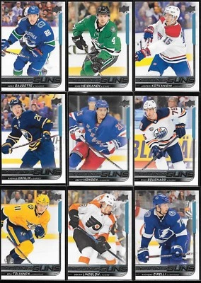 U PICK EM LOT 2018-19 18-19 Upper Deck UD Series 1 & 2 YG RC Young Guns card set - Image 1 of 2
