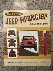 2006 Jeep Wrangler Dirt Magnet Toy, Auto Show Brochure Giveaway - Picture 1 of 2