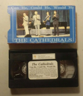 VHS The Cathedrals Can He Could He Would He Cathedral Quartet 1987 First Day Vid - Image 1 of 4