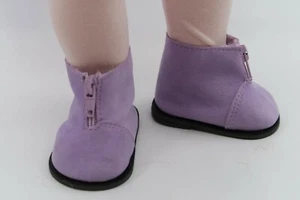 Monique ZIPP Botines Zapatos para My Meadow Saffi 72mm PÚRPURA - Imagen 1 de 3