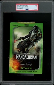 THE MANDALORIAN / 2023 Season 3 Premiere Screening Ticket Pass, Star Wars, PSA 5 - Picture 1 of 2