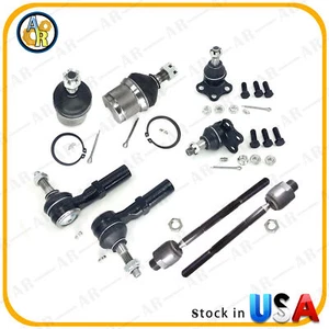 8pcs Suspension Kit Ball Joints Tie Rod For 2000-2004 Dodge Dakota 4WD only - Picture 1 of 9