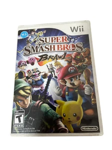 Super Smash Bros. Brawl (Nintendo Wii, 2008) Complete W/ Manual CIB TESTED - Imagen 1 de 3