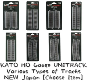 KATO HO Gauge UNITRACK  / Various Types of Tracks (Choose Item) NEW - Picture 1 of 191