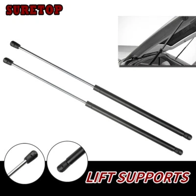 1 juego de puntal de amortiguador de soporte de elevación de puerta trasera para Chevrolet Corvette 1984-1996 Foto 1 de 3