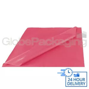 1000 FOGLI DI CARTA VELINA ROSA CILIEGIA COLORATA SENZA ACIDO 375mm x 500mm QUALITÀ - Foto 1 di 6