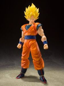 1/12 S.H. Figurine Figuarts Dragon Ball Z Super Saiyan Goku Full Power NEUVE