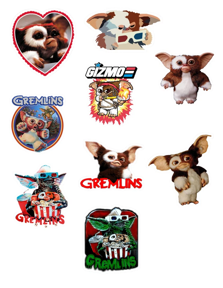 Pack de pegatinas Gremlins Foto 1 de 1