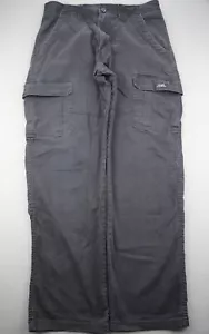 Pantalones de carga para hombre Wrangler de ajuste relajado elásticos negros talla 32 (MSR 33x30) - Imagen 1 de 6