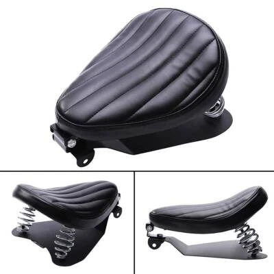 Motorcycle Solo Seat 3" Spring For Harley Yamaha Honda Chopper Bobber Cafe Racer - Image 1 of 4