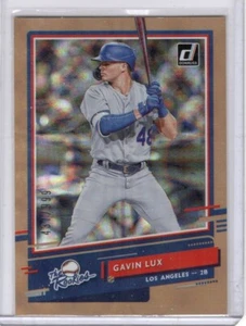 2020 Donruss The Rookies RC Gavin Lux 437/999 Los Angeles Dodgers R-8 - Picture 1 of 1
