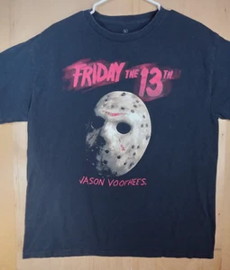 Friday the 13th LARGE JASON VORHEES tee shirt camp crystal Lake 57 - Picture 1 of 9