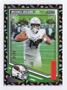 2025 Panini Score Score-A-Treat Football Candy Border /99 Michael Wilson #266 - Bild 1 von 3