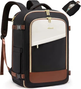 LOVEVOOK Rucksack Damen Groß, Handgepäck Reiserucksack 40X30X20 Wasserdicht, Lap - Bild 1 von 12