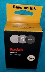 Cartucho de tinta negra Kodak Verite 5 200 impresiones/páginas NUEVO SELLADO **ENVÍO GRATUITO** - Imagen 1 de 5