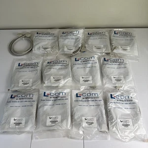 Confezione 13 Cavi L-Com CSMN15MF-10 Nuovi, Spedizione Veloce - Marca Infinita - Foto 1 di 20