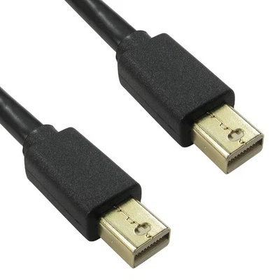 1m Mini-DisplayPort Zu Mini-DisplayPort Männlich Zu Männlich Stecker Kabel - Bild 1 von 3