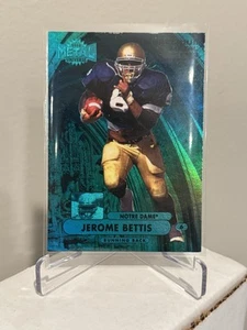 2013 Fleer Retro Football Jerome Bettis Teal Precious Metal Gems PMG /50 M-22 - Picture 1 of 2