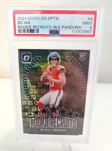 2024 Donruss Optic - Rookie Recruits BLACK PANDORA - BO NIX #'d /25 - Picture 1 of 2