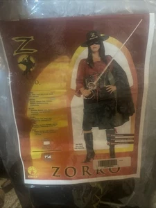 Rubies Deluxe 56197 Lady Zorro Kostüm Damen Medium 10-14 Halloweenkostüm - Bild 1 von 3