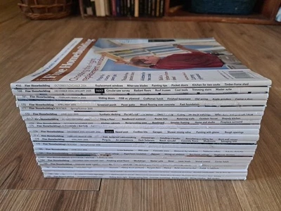 Fine Homebuilding Magazine Lot Of 22 Issues 166 - 190 Minus 167, 182 & 187 Foto 1 de 4