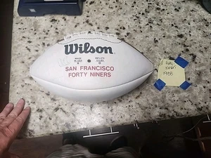 Wilson - NFL San Francisco 49ers signed Ball 1988 Team Autogramm - Bild 1 von 10