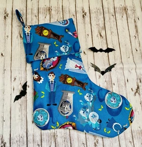 Spukschloss Geister Weihnachtsstrumpf Handarbeit - Bild 1 von 9