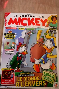 LE JOURNAL DE MICKEY N° 3718 - 20 SEPTEMBRE 2023 / LE MONDE A L'ENVERS - Picture 1 of 1