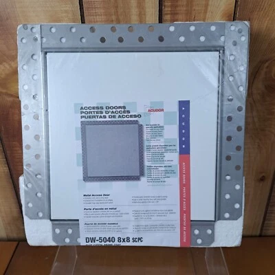 Puerta de acceso para paneles de yeso empotrados Acudor DW-5040 8x8 ranura captura capa principal Foto 1 de 4