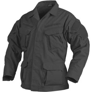 Helikon Sfu Next Police Cadet Uniform Shirt Mens Ripstop Security Jacket Black - Picture 1 of 6