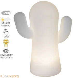 LAMPADA LED DA TAVOLO RICARICABILE TOUCH USB GIARDINO ESTERNO LUCE REGOLABILE - Bild 1 von 5