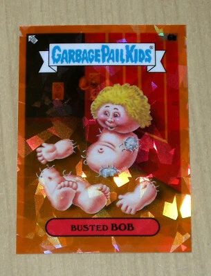 2020 Topps Garbage Pail Kids GPK SAPPHIRE OS1 Orange Busted BOB 6b 22/25 - Image 1 of 2