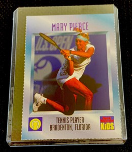 MARY PIERCE ROOKIE SPORTS ILLUSTRATED FOR KIDS SI WTA TENNIS FRANCE 1995 NM+
