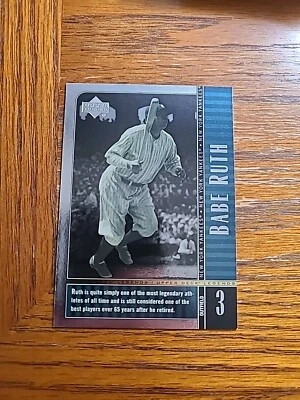 Upper Deck Legends 2000 - #87 Babe Ruth Foto 1 de 2