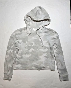 Pink Rose Juniors Hooded Drawstring Crop top Camo Size Small - Picture 1 of 9