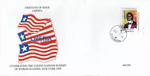 FDC Cover #066 USA UN World Leaders MNH Central Africa Pres Ange Felix Patasse - Picture 1 of 2