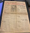 1919 BOXING @JACK DEMPSEY CHAMPION HEAVYWEIGHT OF WORLD” CARD COMPLETE 7/5 PAPER