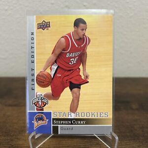 2009-10 Upper Deck First Edition Star Rookies #196 Stephen Curry Rookie RC