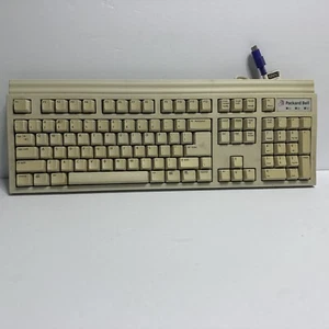 Vintage Packard Bell Computer Clicky Keyboard PS/2 5131c USED untested - Picture 1 of 8