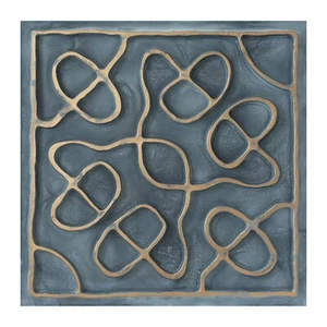 Ancient Ceiling Tiles Decorative Wall Panel for Store PL28 Smoked gold 10pcs/lot - Picture 1 of 23